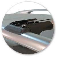 Prorack Silver 2 Bar Aero Rail Bar kit to suit Ford Mondeo 5dr Wagon (10/2007 - 2013)