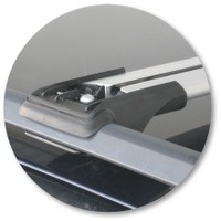 Prorack Silver 2 Bar Aero Rail Bar kit to suit Volvo V70 5dr Wagon (11/2000 - 2006)