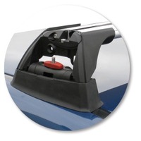 Prorack Silver 2 Bar Aero Flush Bar kit to suit BMW 3 Series E46 Compact 3dr Hatch (2001 - 2004)