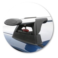 Prorack Black 2 Bar Aero Through Bar kit to suit BMW 3 Series E46 Compact 3dr Hatch (2001 - 2004)