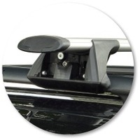 Prorack Silver 2 Bar Aero Through Bar kit to suit Jeep Grand Cherokee WG 5dr SUV (1999 - 2004)