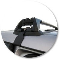 Prorack Silver 2 Bar Aero Flush Bar kit to suit Honda Odyssey 5dr MPV (6/2004 - 3/2009)