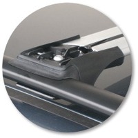 Prorack Silver 2 Bar Aero Rail Bar kit to suit Citroen C4 Grand Picasso 5dr MPV (2006 - 2014)