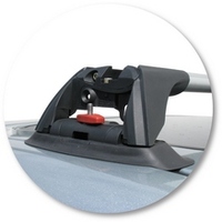 Prorack Silver 2 Bar Aero Flush Bar kit to suit Mazda 6 5dr Hatch (2002 - 1/2008)