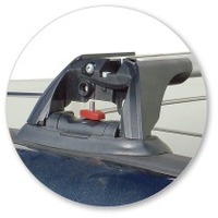 Prorack Silver 2 Bar Aero Flush Bar kit to suit Mazda Premacy 5dr MPV (7/2010 - Current)