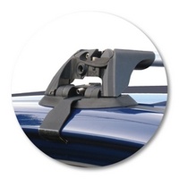 Yakima Black 2 Bar Roof Rack - Ford Falcon FG 4dr Sedan 5/08 - 1/14 (S8Y &amp; K330)