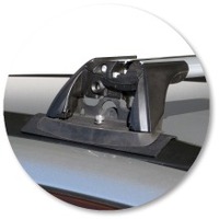 Prorack Silver 2 Bar Aero Flush Bar kit to suit Nissan Stagea M35 5dr Wagon (2001 - 2007)