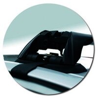 Prorack Silver 2 Bar Aero Flush Bar kit to suit Toyota Yaris 5dr Hatch (8/2005 - 2011)