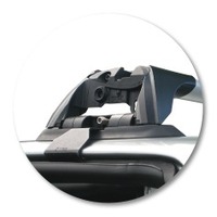 Prorack Silver 2 Bar Aero Flush Bar kit to suit Toyota Estima 5dr MPV (5/2006 - Current)