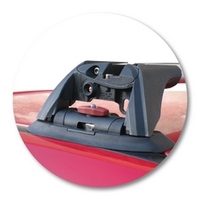 Prorack Silver 2 Bar Aero Flush Bar kit to suit Mitsubishi Lancer 4dr Sedan (8/2003 - 8/2007)