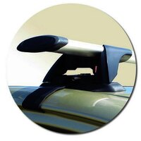 Prorack Black 2 Bar Aero Through Bar kit to suit Toyota Camry 4dr Sedan (8/2002 - 7/2006)