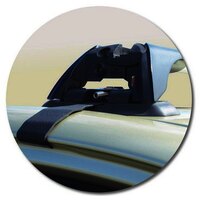 Prorack Silver 2 Bar Aero Flush Bar kit to suit Toyota Camry 4dr Sedan (8/2002 - 7/2006)