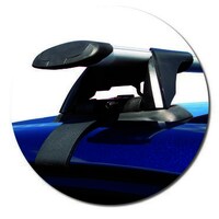 Prorack Silver 2 Bar Aero Through Bar kit to suit Toyota Corolla 5dr Hatch (11/2001 - 4/2007)