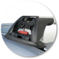 Prorack Silver 2 Bar Aero Flush Bar kit to suit Mazda 6 5dr Hatch (2/2008 - 2012)