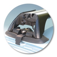 Prorack Silver 2 Bar Aero Flush Bar kit to suit Suzuki Swift 5dr Hatch (2005 - 1/2011)