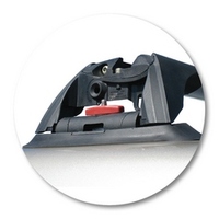 Prorack Silver 2 Bar Aero Flush Bar kit to suit Toyota Rav4 5dr SUV (6/2000 - 1/2006)