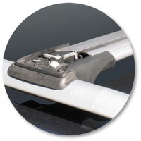 Prorack Silver 2 Bar Aero Rail Bar kit to suit Skoda Octavia Scout 5dr Wagon (2007 - 2013)