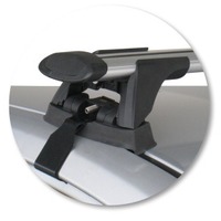 Prorack Black 2 Bar Aero Through Bar kit to suit Toyota Prius 5dr Hatch (2004 - 7/2009)