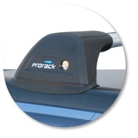 Prorack Silver 2 Bar Aero Flush Bar kit to suit Hyundai Santa Fe 5dr SUV (5/2006 - 11/2009)