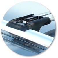 Prorack Silver 2 Bar Aero Rail Bar kit to suit Audi A4/S4/RS4 Avant 5dr Wagon (2005 - 2008)