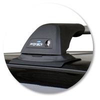 Prorack Silver 2 Bar Aero Flush Bar kit to suit Honda CR-V 5dr SUV (2007 - 2012)