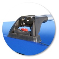 Prorack Black 2 Bar Aero Flush Bar kit to suit Mazda Axela 5dr Hatch (2009 - 9/2013)