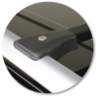 Prorack Silver 2 Bar Standard Rail Bar kit to suit Mitsubishi Outlander 5dr SUV (2/2006 - 2012)