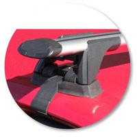 Prorack Black 2 Bar Aero Through Bar kit to suit Audi A3/S3/RS3 Sportback 5dr Hatch (2005 - 4/2013)