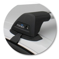 Prorack Silver 2 Bar Aero Flush Bar kit to suit Holden Statesman WM 4dr Sedan (2006 - 2020)