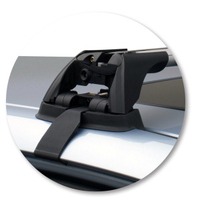 Prorack Silver 2 Bar Aero Flush Bar kit to suit Honda Odyssey 5dr MPV (4/2009 - 2013)