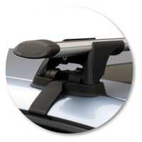 Prorack Black 2 Bar Aero Through Bar kit to suit Honda Odyssey 5dr MPV (4/2009 - 2013)