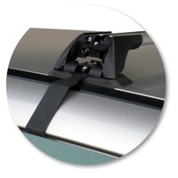 Prorack Silver 2 Bar Aero Flush Bar kit to suit Toyota Estima Narrow Body 4dr MPV (1990 - 1999)