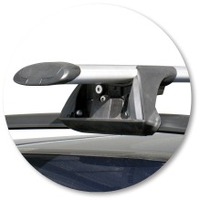 Prorack Black 2 Bar Aero Through Bar kit to suit Nissan Murano Z51 5dr SUV (2009 - Current)