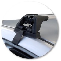 Prorack Silver 2 Bar Aero Flush Bar kit to suit Toyota Prius 5dr Hatch (8/2009 - 2012)