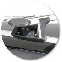 Prorack Silver 2 Bar Aero Through Bar kit to suit Peugeot 308 SW 5dr Wagon (2008 - Current)