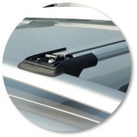 Prorack Silver 2 Bar Aero Rail Bar kit to suit Volvo V50 5dr Wagon (2008 - Current)