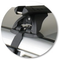 Prorack Silver 2 Bar Heavy Duty Through Bar kit to suit Toyota Ipsum 5dr MPV (2001 - 2006)