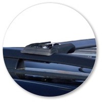 Prorack Silver 2 Bar Aero Rail Bar kit to suit Porsche Cayenne 5dr SUV (2002 - 2010)