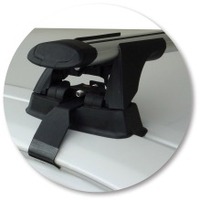 Prorack Silver 2 Bar Aero Through Bar kit to suit Lexus CT 5dr Hatch (2011 - Current)