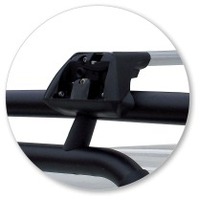 Prorack Silver 2 Bar Aero Flush Bar kit to suit Toyota FJ Cruiser 5dr SUV (2011 - 2017)