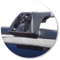 Prorack Silver 2 Bar Aero Flush Bar kit to suit BMW X3 5dr SUV (2004 - 2010)