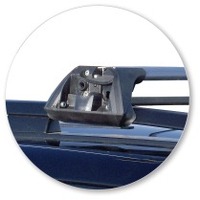 Prorack Silver 2 Bar Aero Flush Bar kit to suit Porsche Cayenne 5dr SUV (2002 - 2010)