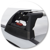 Prorack Black 2 Bar Aero Flush Bar kit to suit Mercedes-Benz A-Class W169 5dr MPV (2005 - 2012)