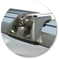 Prorack Silver 2 Bar Aero Flush Bar kit to suit Land Rover Freelander 2 5dr SUV (7/2007 - 2/2011)