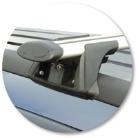 Prorack Black 2 Bar Aero Through Bar kit to suit Land Rover Freelander 2 5dr SUV (7/2007 - 2/2011)