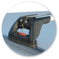 Prorack Black 2 Bar Aero Flush Bar kit to suit Hyundai i40 Tourer 5dr Wagon (2011 - 2019)