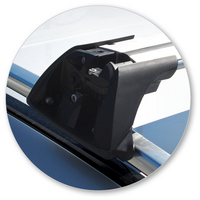 Prorack Black 2 Bar Aero Flush Bar kit to suit Mercedes-Benz C-Class W204 5dr Wagon (2007 - Current)