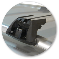 Prorack Silver 2 Bar Aero Flush Bar kit to suit Ford Mondeo 5dr Wagon (10/2007 - 2013)