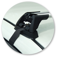 Prorack Black 2 Bar Aero Flush Bar kit to suit Nissan Leaf 5dr Hatch (2012 - 2017)