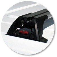 Prorack Silver 2 Bar Aero Flush Bar kit to suit Mercedes-Benz Viano 4dr Van (2004 - 2013)